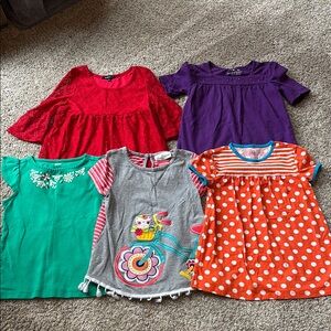 Colorful Kids' T-Shirt Bundle size 6